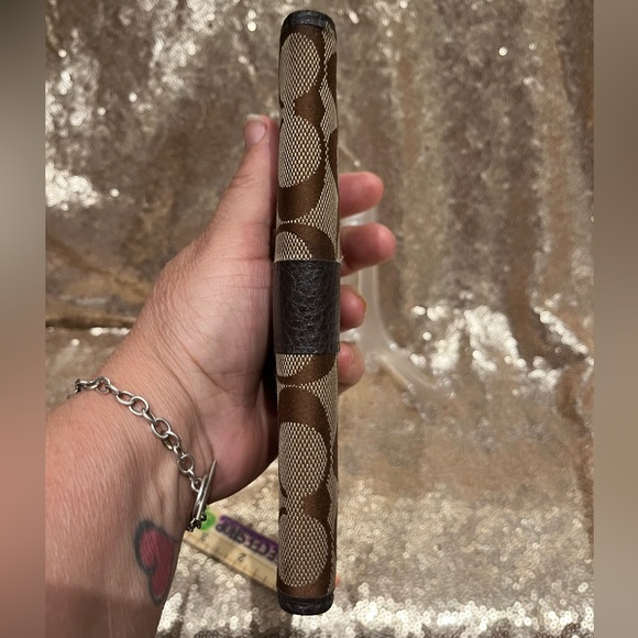 Coach Preloved Trifold Monogram Wallet - Picture 9 of 14